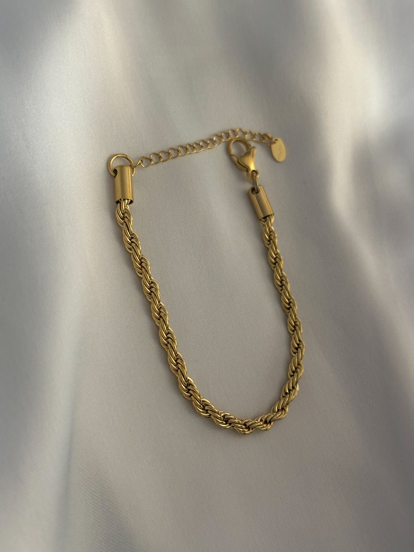 Twistara chain bracelet twisted 18k gold alterego chunky jewelry 