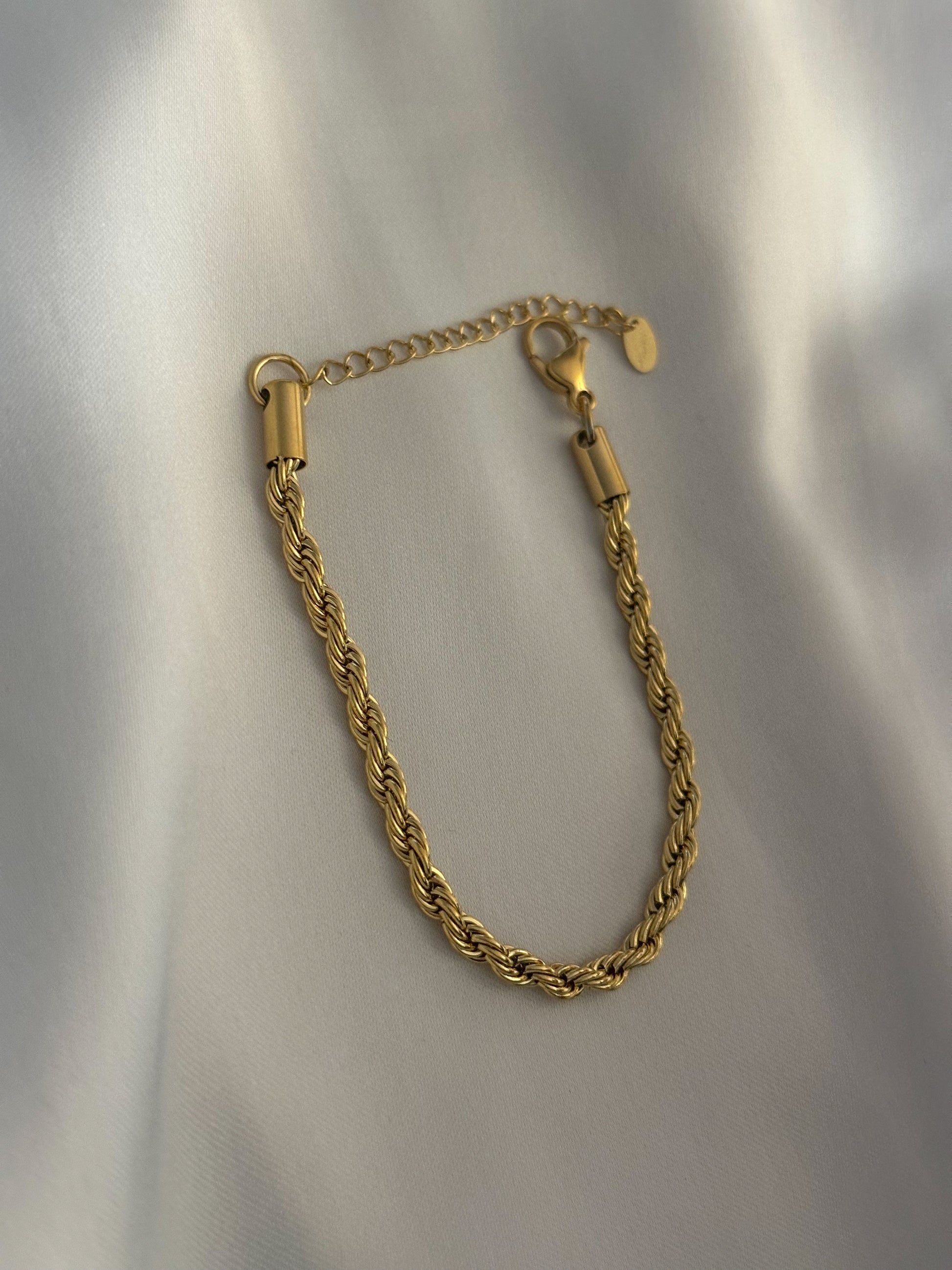 Twistara chain bracelet twisted 18k gold alterego chunky jewelry 